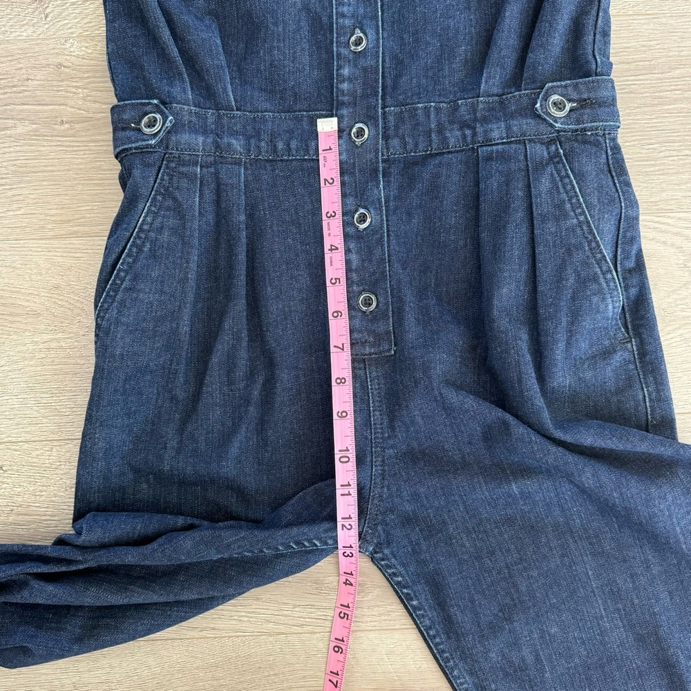 Levi’s Boiler Jumpsuit Sleeveless Dark Blue Size Small - Picture 14 of 17